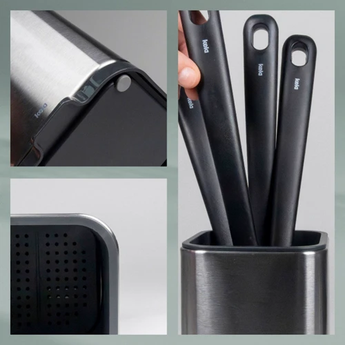 Органайзер для кухонного приладдя KELA Plata сріблястий (12127)