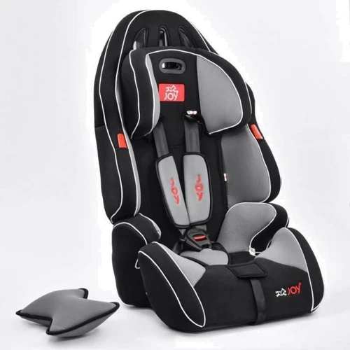 Автокрісло Joy G 1309 група 1/2/3 від 9-36 кг Чорно-сірий