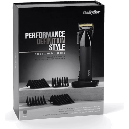 Машинка для стрижки Babyliss Super-X Metal Series E991E фото 6