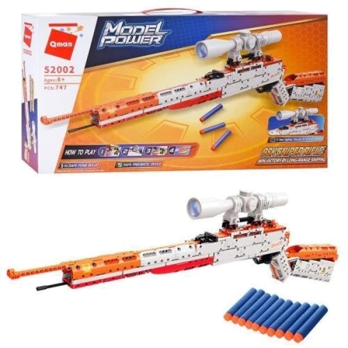 Конструктор Qman Model Power рушниця 747 деталей (52002)