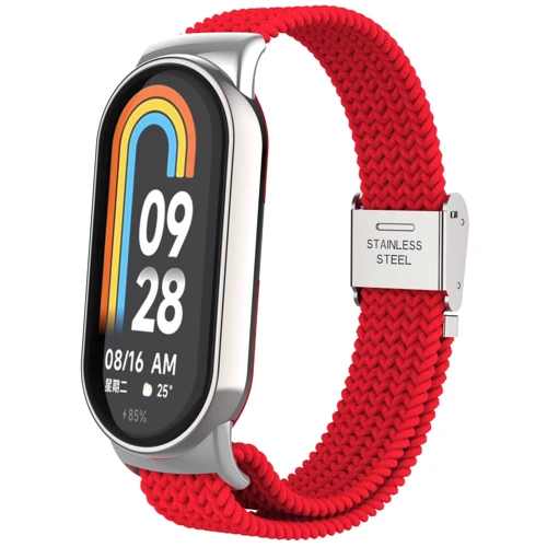 Ремешок ArmorStandart Braided Solo Loop Red for Xiaomi Smart Band 8 / 9 / 10 (ARM86884): Тип Ремешок