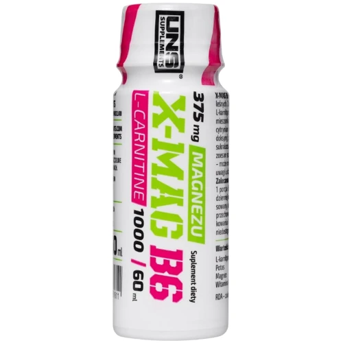 Жиросжигатель UNS X-MAG B6 (with L-Carnitine 1000mg) 60 ml