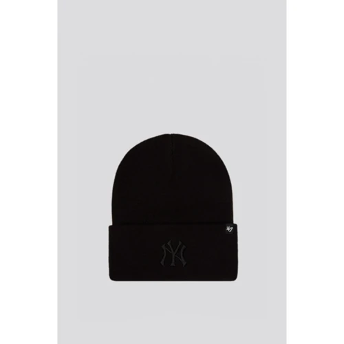 Мужская шапка 47 Brand MLB New York Yankees (B-HYMKR17ACE-BKG) UNI Black/Black