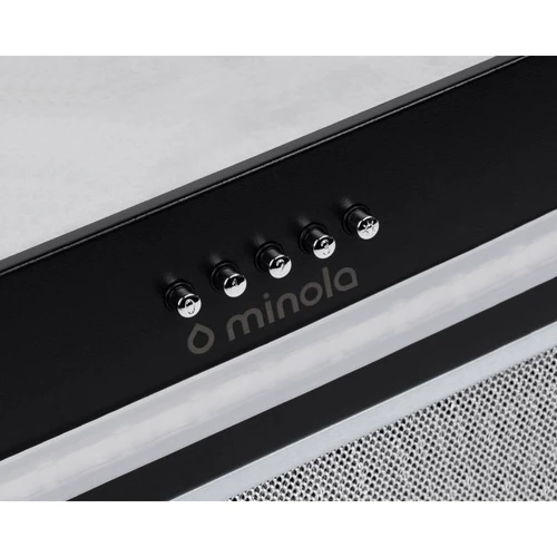 Витяжка Minola HBI 5323 BL 800 LED: Матеріал корпусу металл