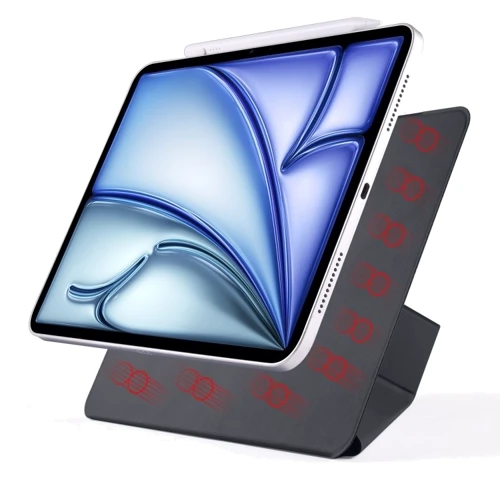 Аксессуар для iPad BeCover Ultra Slim Origami Magnetic with Pencil mount Black for iPad Mini 7 2024 (712947) фото 5