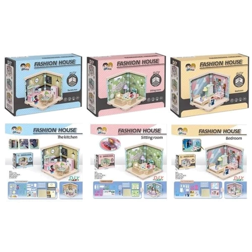 Конструктор Diy Toys Кукольный дом в ассортименте (CJ-4051459)