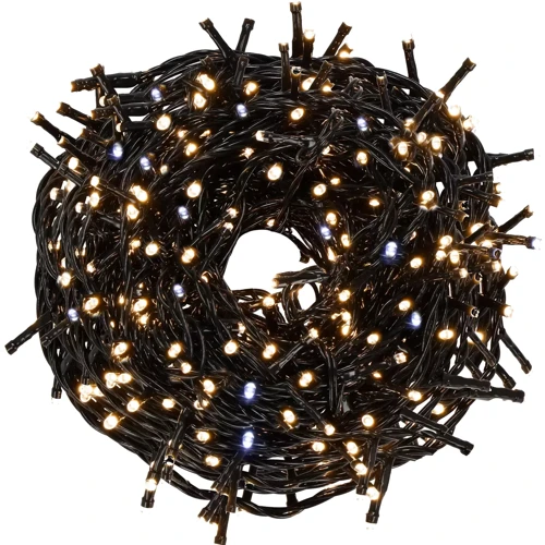 Гирлянда уличная (наружная) Springos 24 м 300 LED + Flash CL0328 Warm White: Применение для улицы
