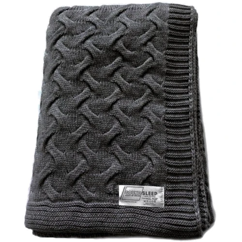 

SoundSleep Varanassi вязаный графит 140х180 см (93613545)