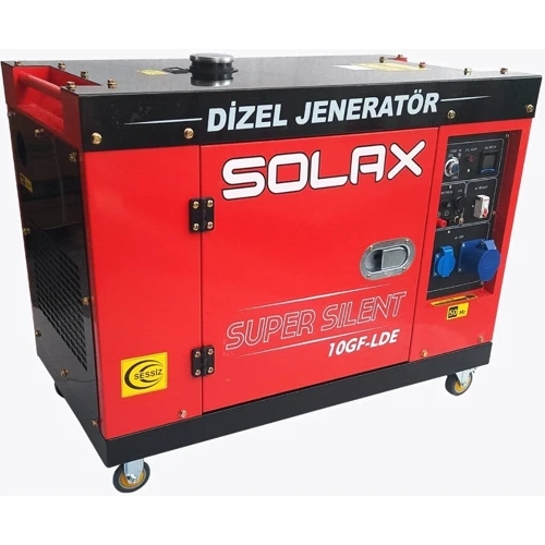 Дизельный генератор Solax 10GF-LDE: Тип электростанции дизельный