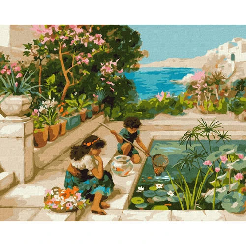 Картина по номерам Идейка Наша золотая рыбка ©William Stephen Coleman 40х50 см (KHO2554)