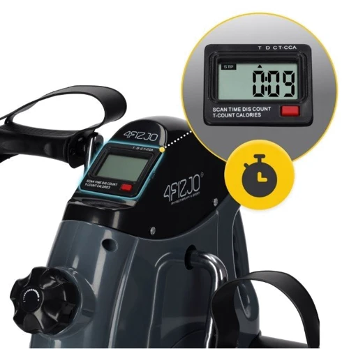 Велотренажер 4FIZJO Active 2 в 1 для рук и ног MBIKE02 Grey/Black (MBIKE02)