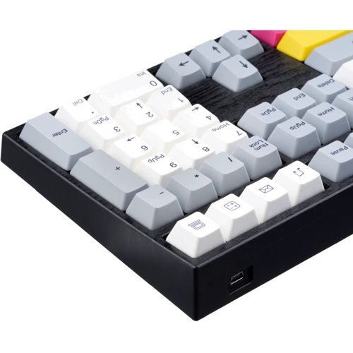 Клавиатура Varmilo VEA108 CMYK Cherry Mx Brown Multicolor (A26A024A2A1A06A007): Тип клавиатуры стандартная