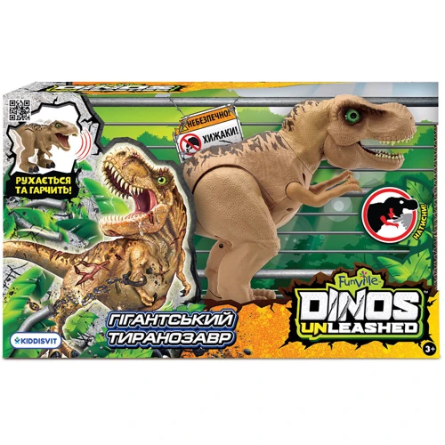 Интерактивная игрушка Dinos Unleashed серии Walking & Talking - Гигантский Тираннозавр (31121): Тип животное