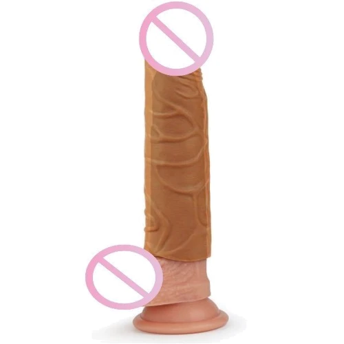 Насадка Pleasure X-Tender Penis Sleeve Brown Add, Brown