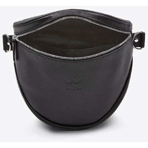 Женская сумка кросс боди The Wings Vacation черная (TW-Vacation-black): Фактура Зернистая, Матовая