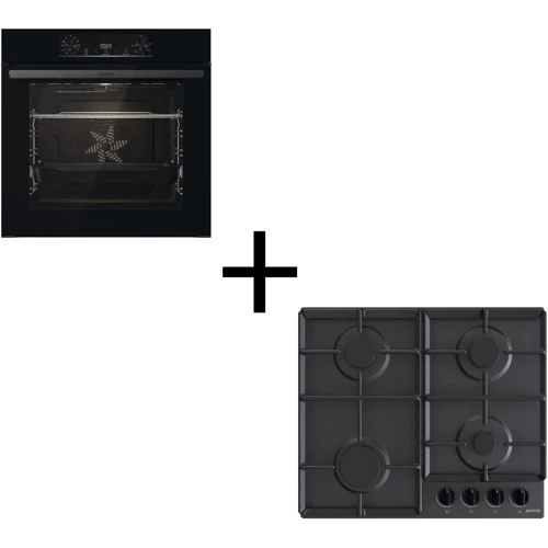 Варочная поверхность Комплект Gorenje BO6735E02BK + G641EB