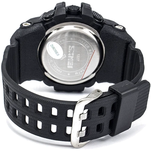 Наручний годинник Skmei 1227 Bluetooth Black: Тип циферблата Цифровий (електронний)