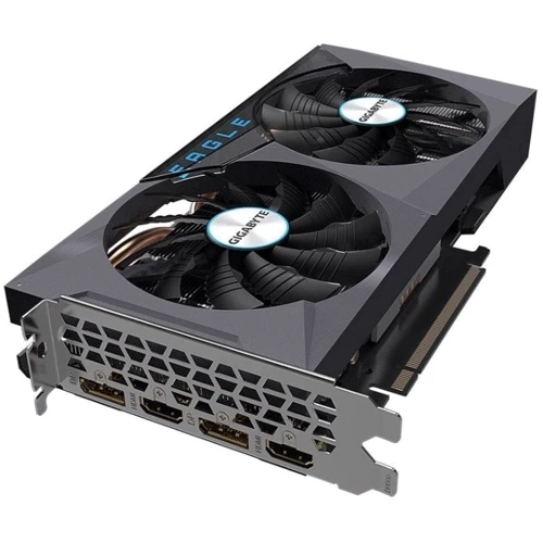 Видеокарта GIGABYTE Nvidia GeForce RTX 3060 EAGLE V2.0 12GB D6 (GV-N3060EAGLE-12GD rev.2.0): Тип памяти GDDR6
