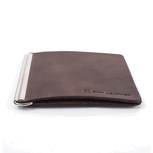 Мужской зажим для денег DNK Leather коричневый (DNK-Spring-clamp-Hcol-F): Тип Зажимы для денег