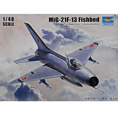 Фронтовой истребитель TRUMPETER Mig-21F-13 Fishbed TR02858