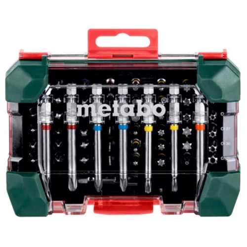 Набор бит Metabo 56 предметов 62670200: Назначение набора универсальный