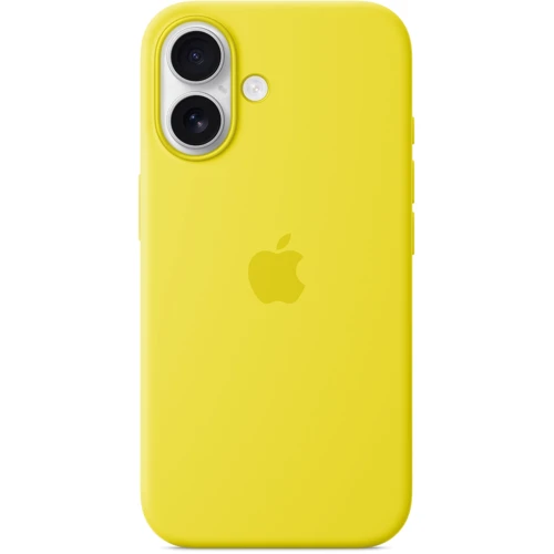 Чехол для iPhone Apple iPhone 16 Silicone Case with MagSafe - Star Fruit (MYY73ZM/A): Тип чехла накладка на заднюю часть