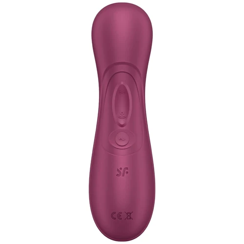 Вакуумний кліторальний стимулятор Satisfyer Pro 2 Generation 3 with Liquid Air Connect App Wine Red