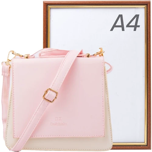 Женская сумка-сэтчел Valiria Fashion розовая (4DETBI2232-13): Тип Сумки