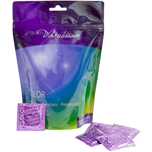 Презервативы Amor Vibratissimo Color, 50 шт.