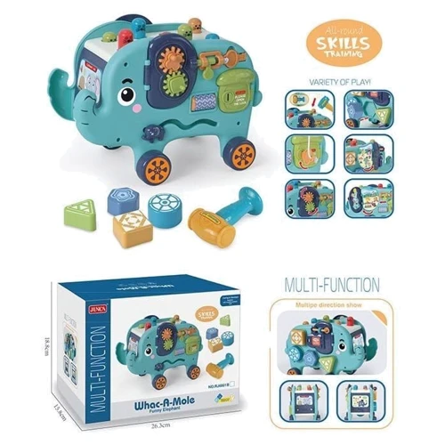 Логическая каталка B "Whac-a-mole", пальчиковый лабиринт, стучалка (RJ 6801)