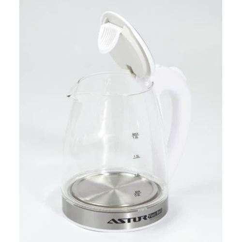 Електрочайник Astor HHB1808G/W: Об'єм, л 1.8
