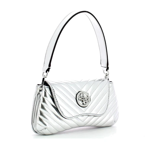 Жіноча сумка через плече Guess Blakely Shoulder Bag срібляста (HWMY7663200-SIL): Країна виробник Китай