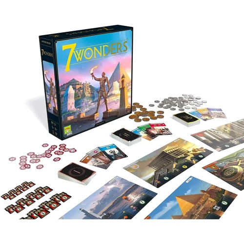 Настольная игра Repos Production 7 Wonders 2nd edition EN 7 чудес 2-е издание, НА АНГЛИЙСКОМ ЯЗЫКЕ фото 5