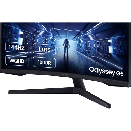 Монитор Samsung Odyssey G5 C27G54TQ (LC27G54TQ): Разъемы Выход на наушники, DisplayPort, HDMI