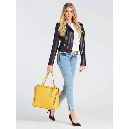 Женская сумка тоут Guess Digital желтая (HWVG6853240-YEL): Страна производитель США