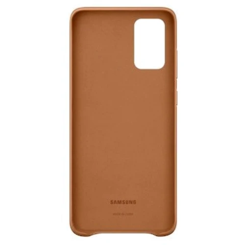 Чехол для телефонов Samsung Leather Cover Brown (EF-VG985LAEGRU) for Samsung G985 Galaxy S20+: Тип накладка на заднюю часть
