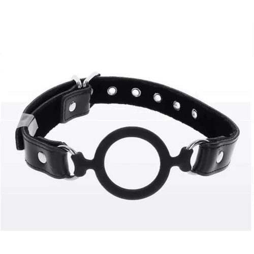 Силиконовый кляп-кольцо Taboom Open Ring Gag (черный): Производитель Taboom