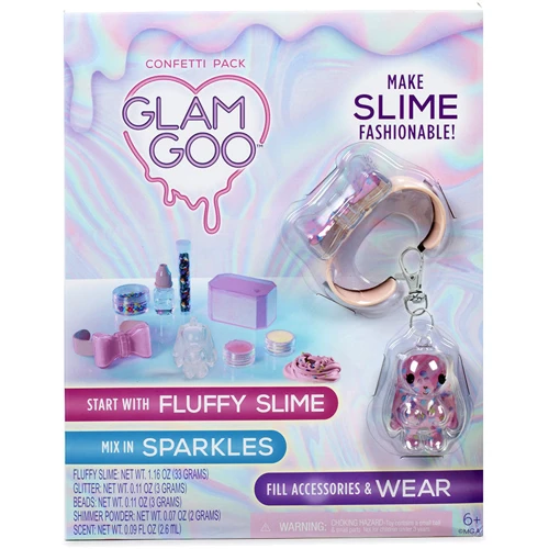 Набір для творчості Glam Goo Конфетті (слайм, блискітки, барвники, аксесуари) (549635)