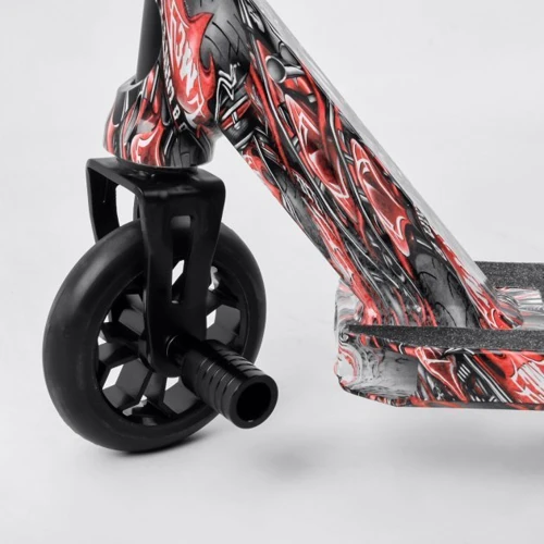 Самокат трюковий Best Scooter червоний (BS-77488): Матеріал коліс поліуретан