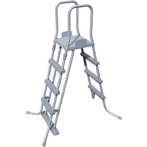 Каркасний басейн Bestway 56457, 412х201х122 см, 3 028 л/год (пісочний), з дозатором і сходами фото 3