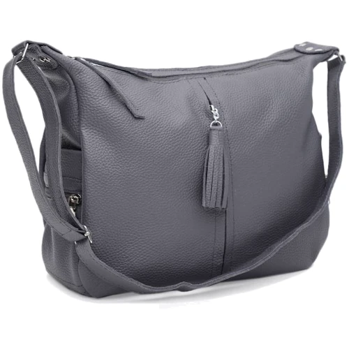 Жіноча сумка через плече Ricco Grande сіра (1l947-1gr-gray): Стать Женский