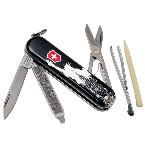 Мультитул Victorinox Classic LE New York 58мм/7предметов (0.6223.L1803): Количество инструментов 7