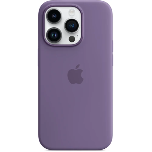 Чехол для iPhone Apple Silicone Case with MagSafe Iris (MQUK3) for iPhone 14 Pro: Материалы Силикон