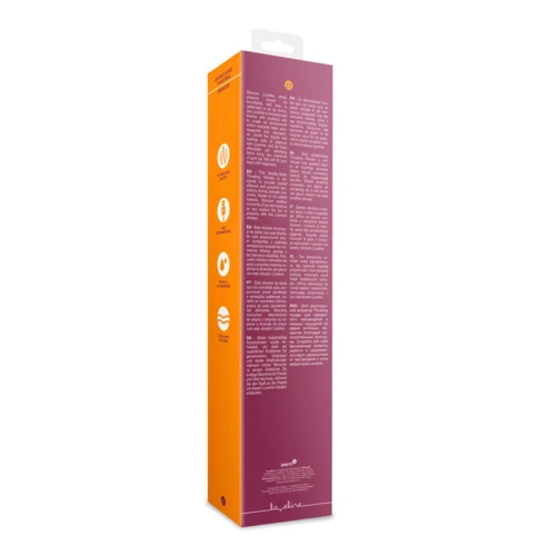 Двухсторонний вибратор Loveline Burgundy