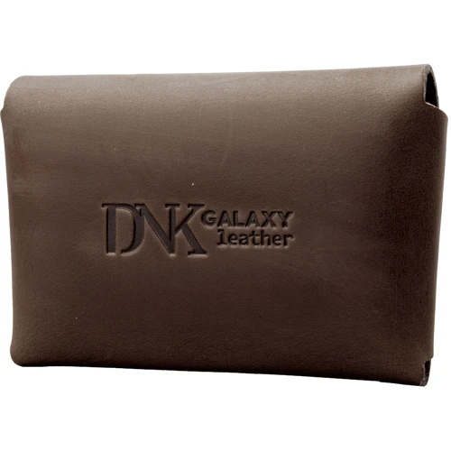 Мужская визитница DNK Leather коричневая (DNK-Cards-vint-colF) фото 6