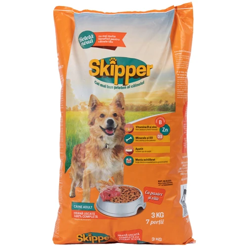 Сухой корм для собак SKIPPER курица и говядина 3 кг (5948308003536): Порода Все породы