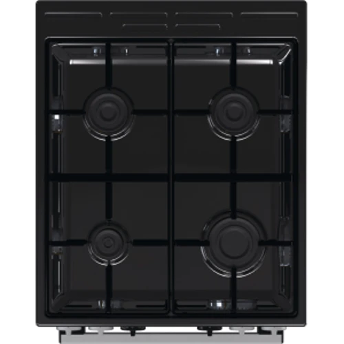 Плита комбинированная Gorenje K535S: Количество газовых конфорок 4