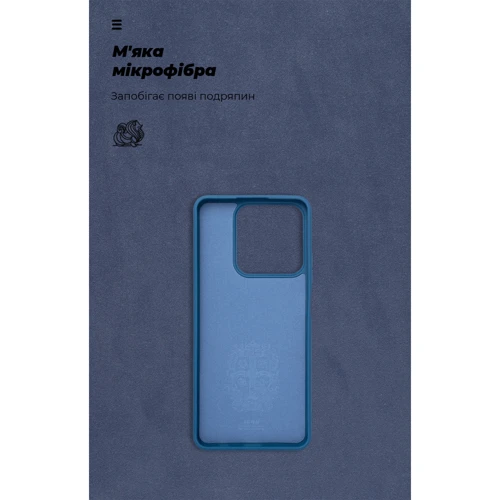 Чохол для телефона ArmorStandart ICON Case Blue для Realme C63 4G / C61 4G / Note 60 4G / Note 60x 4G (ARM83025): Плівка в комплекті нет