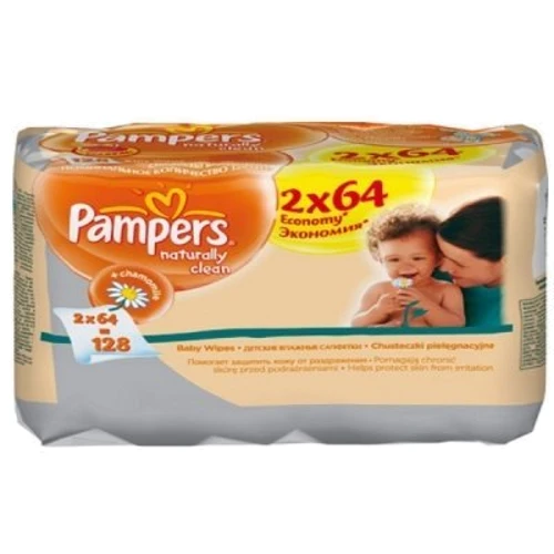 PAMPERS Clean Play Duo 2X64 шт
