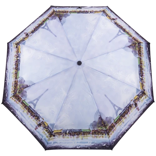 Зонт женский автомат Magic Rain голубой (ZMR7224-2)